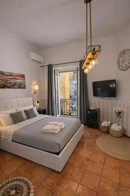 Letto o letti in una camera di Naporà