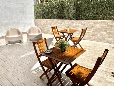Area soggiorno di ChilometroZERO luxury apartment