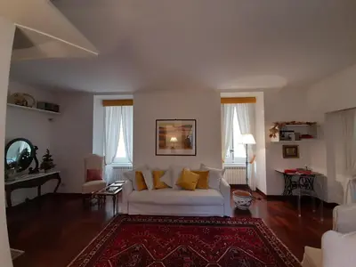 Area soggiorno di Casa Vacanze Pizzofalcone 41b