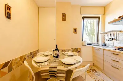 Cucina o angolo cottura di La Casa del Presepe