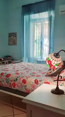Letto o letti in una camera di Modern apartment in Napoli, near historical centre
