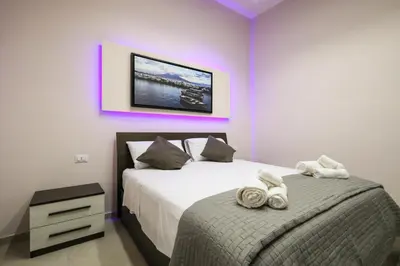 Letto o letti in una camera di Fondaco House