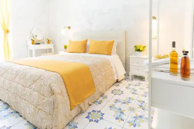 Letto o letti in una camera di Alma Adry