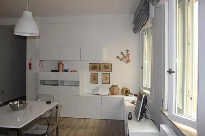 Cucina o angolo cottura di A casa e Pepe Lovely flat in the heart of Naples.