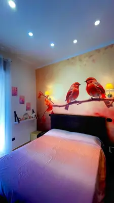 Letto o letti in una camera di Dolce Nido
