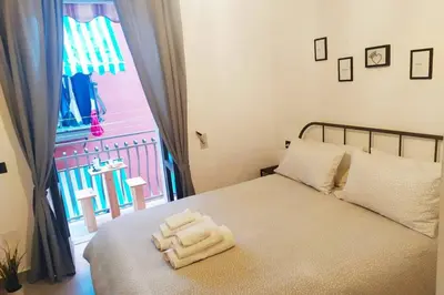 Letto o letti in una camera di Toledo Sweet House