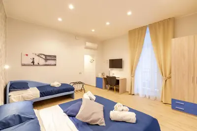 Letto o letti in una camera di Toledo Rose
