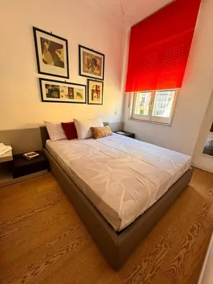 Letto o letti in una camera di Quartino 109