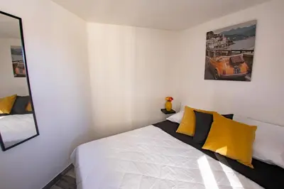 Letto o letti in una camera di Donna Carmen Casa Vacanze