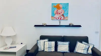 Area soggiorno di City Life Apartment