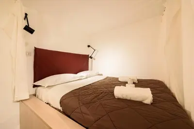 Letto o letti in una camera di Vico Santa Luciella 20