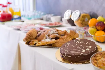 Cibo presso l'affittacamere o nelle vicinanze