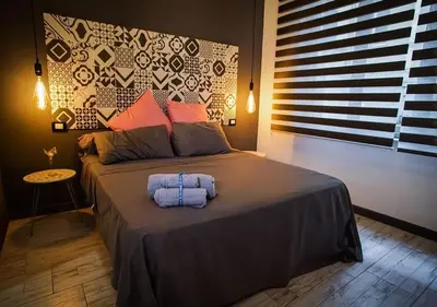 Letto o letti in una camera di PIZZOFALCONE43