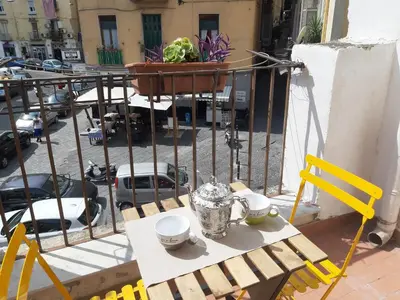 Balcone o terrazza di Appartamento In Piazza