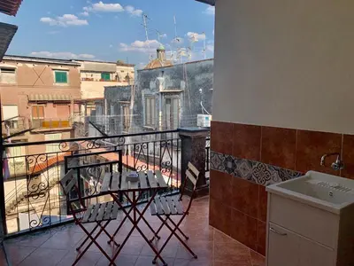 Balcone o terrazza di La casa di Adele