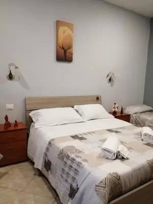 Letto o letti in una camera di San Gaetano bed