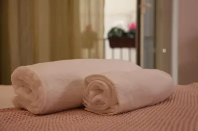 Letto o letti in una camera di Soraya