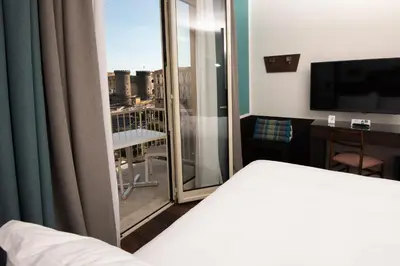 Letto o letti in una camera di Domus Vista Castello