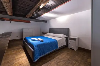 Letto o letti in una camera di Casa Calu'