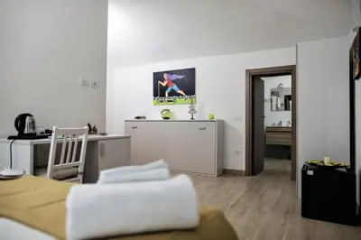 Cucina o angolo cottura di 'A Room de' Scugnizzi