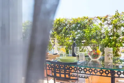 Balcone o terrazza di N'Attic a Vomero Penthouse Terrace by Napoliapartments