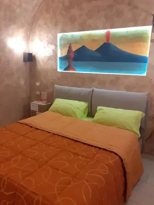 Letto o letti in una camera di Al numero 1