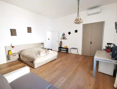 Letto o letti in una camera di Casa del sole