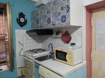 Cucina o angolo cottura di Salotto Mergellina