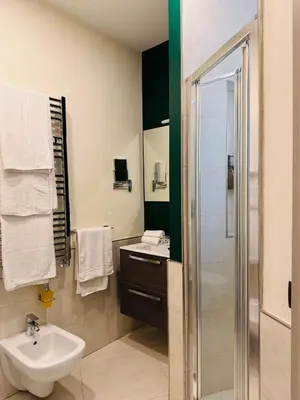Bagno di The One Napoli Luxury Apartment