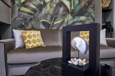 Area soggiorno di The One Napoli Luxury Apartment