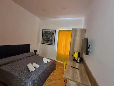 Letto o letti in una camera di BARBAJA SUITES IN STREET TOLEDO 205