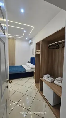 Letto o letti in una camera di B&B Napoli Centrale Centro
