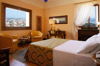 Letto o letti in una camera di San Francesco al Monte