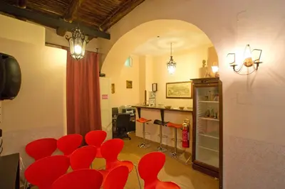 TV o dispositivi per l'intrattenimento presso Hotel Toledo