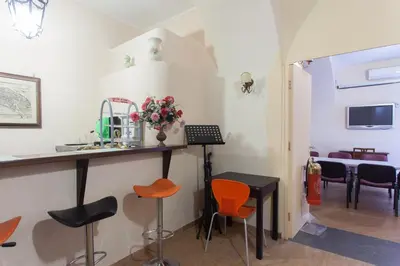 TV o dispositivi per l'intrattenimento presso Hotel Toledo