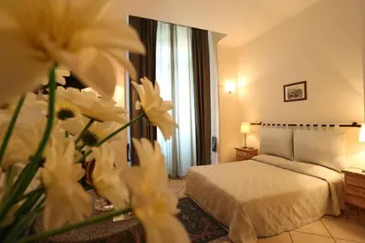 Letto o letti in una camera di Bovio Suite