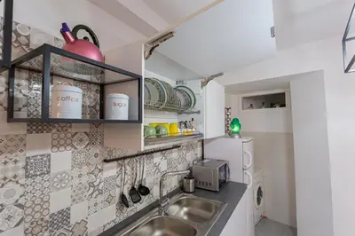 Cucina o angolo cottura di Independent House 51