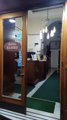 Hall o reception di Hotel Eliseo Napoli