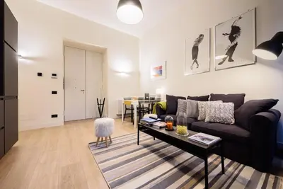 Area soggiorno di apt503a