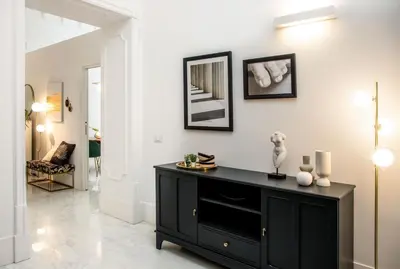 Planimetria di The Marble House - Family and Friends Luxury Apartment in Naples
