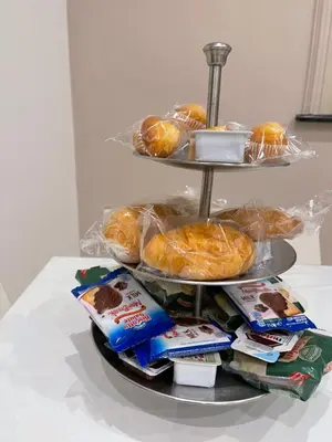 Cibo presso l'affittacamere o nelle vicinanze