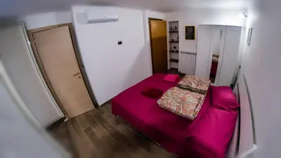 Letto o letti in una camera di CASALAURETTA