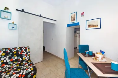 Area soggiorno di Palazzo Pistorius Case Vacanza Centro