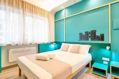 Letto o letti in una camera di La Marina