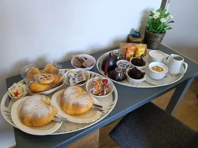 Cibo presso il bed & breakfast o nelle vicinanze