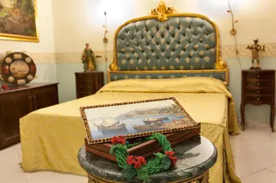 Letto o letti in una camera di Hotel Art Resort Galleria Umberto