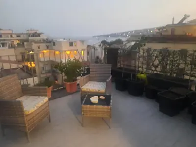 Balcone o terrazza di La casa di Nettuno