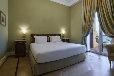 Letto o letti in una camera di Eurostars Hotel Excelsior