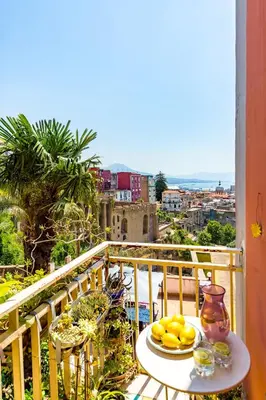Balcone o terrazza di Montemiletto a Panoramic Nest by Napoliapartments