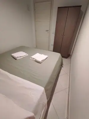 Letto o letti in una camera di ABBASC O' VASCIO
